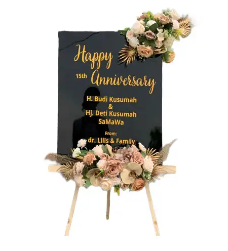 Papan Bunga Akrilik Karangkepoh